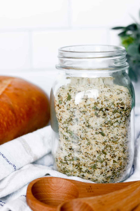 To Make GARLIC BREAD SEASONING MIX